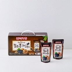 삼육두유 검은콩 호두 앤 아몬드 파우치 190ml, 15개