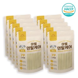 마벨 강아지 건강한 덴탈껌 100g 칼슘, 10팩