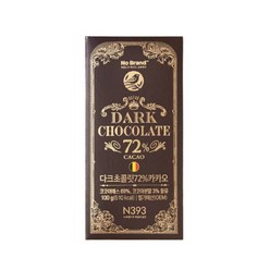 노브랜드 다크 초콜릿 72% 카카오 100g x 3개 총 300g