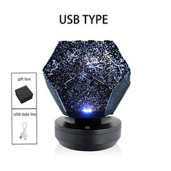 우주비행사 무드등 아재방 오로라 조명 별이 빛나는 밤하늘 투사형 프로젝터 갤럭시 램프 침실 생일 선물, 01 USB charging
