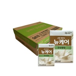 대상 뉴케어 구수한맛 30개 200ml (빨대형)