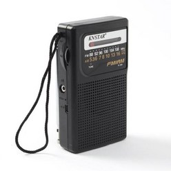 어른신선물 AMFM 휴대 라디오 블랙 미니라디오 아날로그라디오