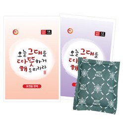 해피데이 국내생산 따뜻해 포켓용 핫팩 100gx20개 + 80gx20개 (총40개), 100gx20개+80gx20개