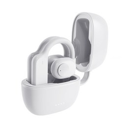 Fowod 오픈핏 골전도 블루투스 이어폰 오픈형 귀걸이형 노이즈캔슬링 무선 이어폰, 흰색, i31