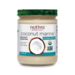 Nutiva Coconut Manna Butter 미국 누티바 자연유래 코코넛 만나 버터 15oz 425g 2병, 1개