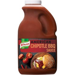 Knorr 크노르 대용량 어메리칸 치포틀 바베규 소스 햄버거소스 2.1kg American Sauce Chipotle BBQ Gluten Free, 1개