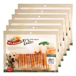 마이도기 착한 애견간식 300g, 6개, 치킨우유껌 300g