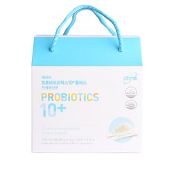 애터미 유산균 프로바이오틱스 10플러스 (4개월분) /겉박스 제거, 2.5g, 120개