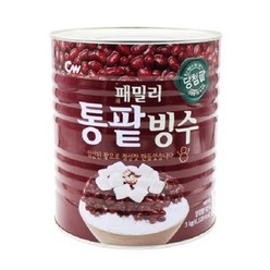 청우 패밀리통팥빙수 3kg x4, 단일