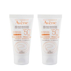 아벤느 미네랄 선크림 SPF50+ PA+++, 50ml, 2개