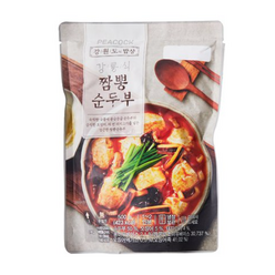 피코크 강릉식 짬뽕순두부 500g X 2개입 아이스박스포장, 2개