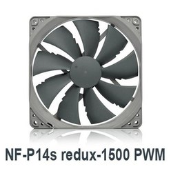 NOCTUA NF-P14S Redux 1500 PWM 케이스쿨러, 선택없음