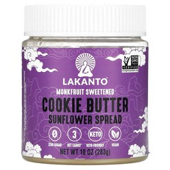 라칸토 쿠키 버터 선플라워 해바라기 씨 스프레드 무설탕 슈가프리 283g Cookie Butter Sunflower Spread