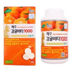 [탐라식품] 제주 감귤 비타1000, 500g, 1개