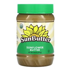 SunButter 썬버터 썬플라워 해바라기 버터 454g, 1개