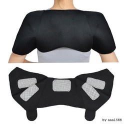 토르마린 어깨발열벨트 찜질벨트 허리보호대 자가발열, 1개