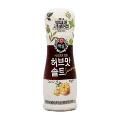 백설 허브맛 솔트 마늘맛, 50g, 3개