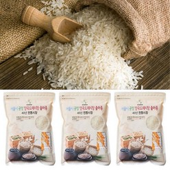 태국쌀 베트남쌀 안남미 1kg 23년생산 농수산유통공사 정식수입품, 3개