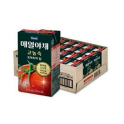 매일유업 매일야채 고농축 토마토의 힘, 85ml, 24개