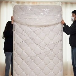 다패킹 침대 매트리스 포장 비닐 대형 이사 비닐 봉투, S(싱글매트리스 120x240cm 1매), 1개
