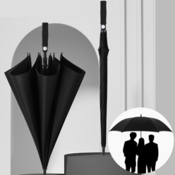 러프룸 초대형 빅사이즈 장우산 자동 원터치 우산