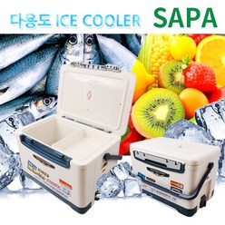 싸파 ICE COOLER 아이스박스 23리터/HG-025 2300RX/배낚시용/나들이용