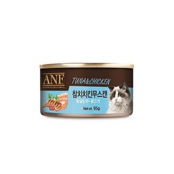 ANF 고양이캔 85g 고양이간식캔, 참치치킨무스, 1개