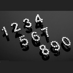 러비스 낱개 큐빅숫자(러비스 주차번호판용.러비스 키홀더용) 주차번호판/알림판, 키홀더용-숫자8, 1개