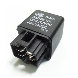 케이엠씨 4P 5P 40A 80A - 12V 24V 릴레이, 4P-12V ( 40A -4P릴레이)