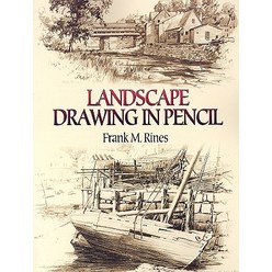 (영문도서) Landscape Drawing in Pencil Paperback, Dover Publications