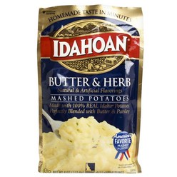 Idahoan 버터 앤 허브 매쉬드 포테이토, 113.4g, 1개