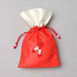 [팔복상회] 전통 복주머니 전통기념품 외국인선물, 주황색