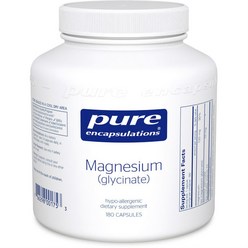 Pure Encapsulations 마그네슘 글리시네이트 180 캡슐, 1개, 180정