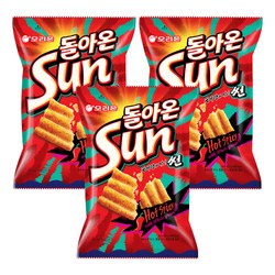 오리온 태양의 맛 썬, 135g, 3개