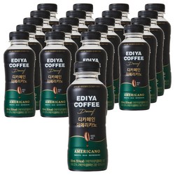 이디야 디카페인 아메리카노, 20개, 350ml