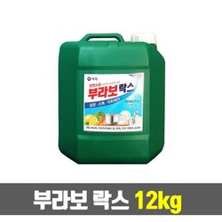애경 부라보 락스 12kg,청소세제,살균소독,대용량, 10.9L, 1개
