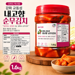 [부시미]강화 교동섬 100% 수제 내고향 강화순무김치, 1개, 1.6kg