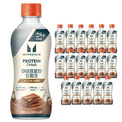 마이프로틴 드링크 시그니처 초콜릿, 18개, 340ml