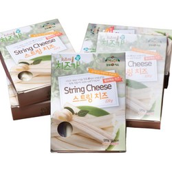 [사회적기업 임실농부] 찢어먹는 저염 스트링치즈( 120g), 3개, 120g