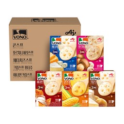 보노 스프 5종 세트로 간편하게 즐기는 맛있는 한 끼!