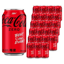 코카콜라 제로 350ml 24개: 최고의 선택, 저렴한 가격으로 간편하게 즐기세요!
