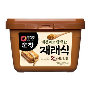 청정원순창 재래식 생된장