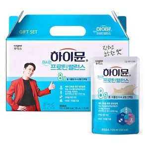 후디스 하이뮨 마시는 프로틴 밸런스, 125ml, 12개