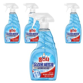 홈스타 유리용 세정제, 500ml, 4개