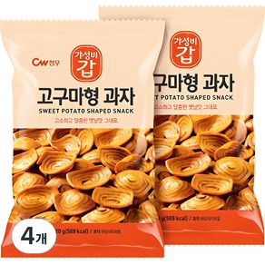 청우 고구마형 과자, 120g, 4개