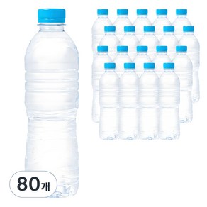 탐사 샘물, 500ml, 80개