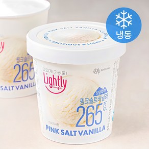 대상 라이틀리 히말라야 핑크솔트 바닐라 아이스밀크 (냉동), 474ml, 1개입, 1개