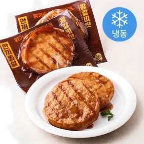 한끼통살 닭가슴살 스테이크 왕갈비맛 (냉동), 100g, 5개