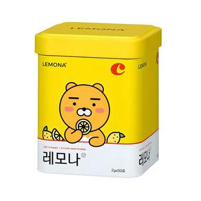 레모나 카카오 프렌즈 에디션 틴케이스 랜덤발송, 100g, 1개