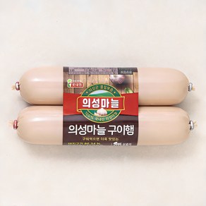 롯데햄 의성마늘 구이햄 2개입, 320g, 1개